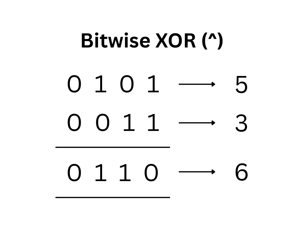 Bitwise XOR operator in Java